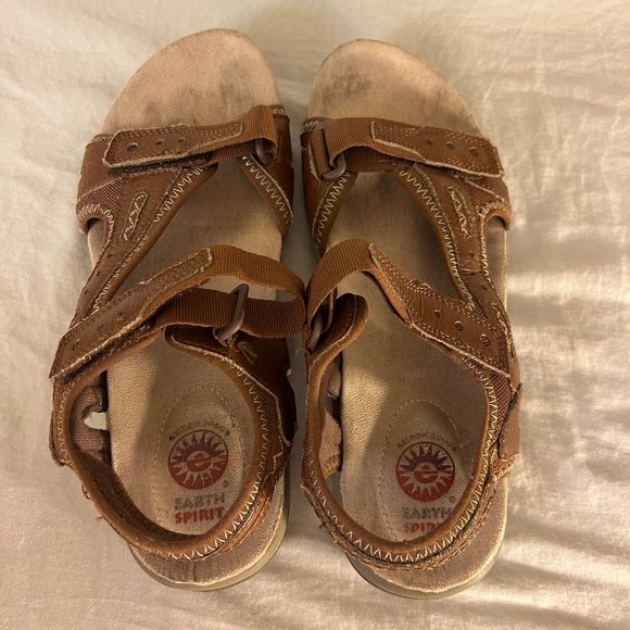 Earth Spirit Leather Sandals - Picture 6 of 8